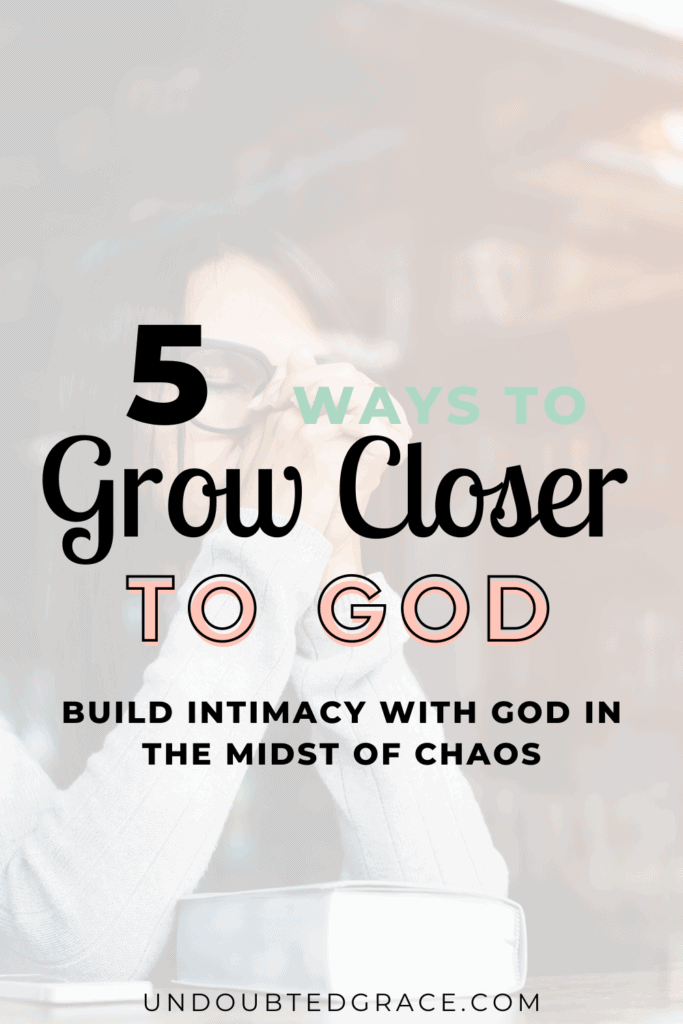 Getting closer to God doesn't have to be hard. These simple ways to grow your faith will help you learn how to get closer to god.