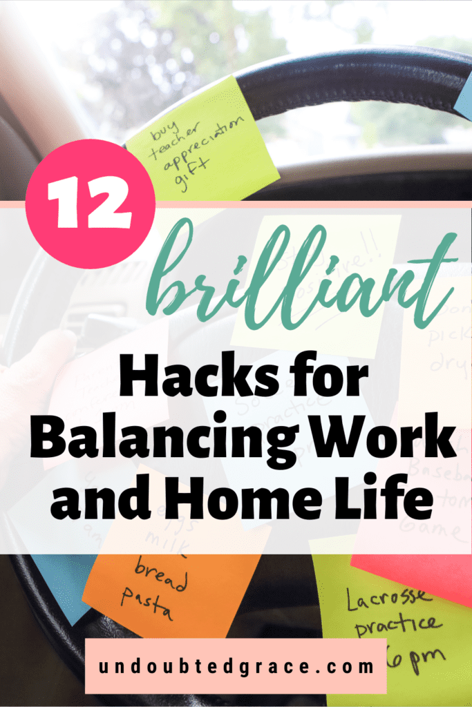 balancing work and family
