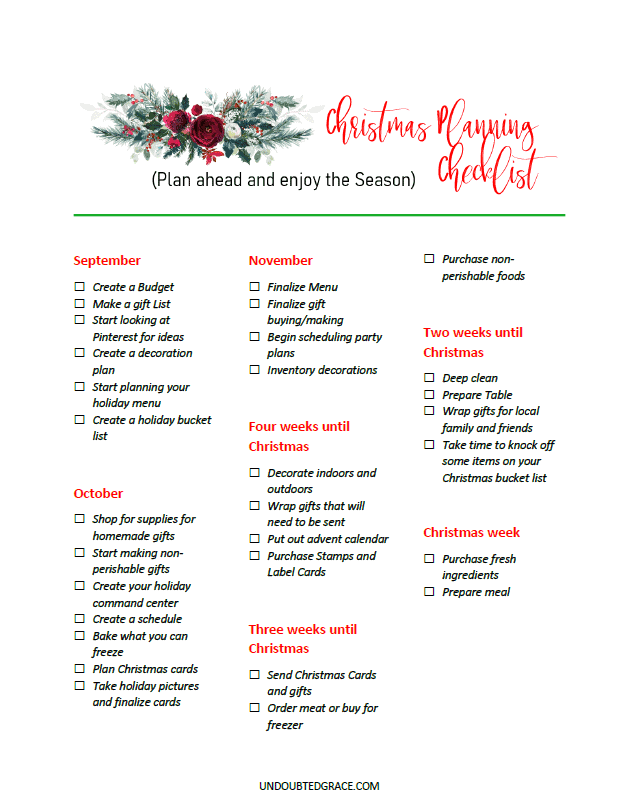 How To Have A Christmas Party With Free Printable Checklist Cultured