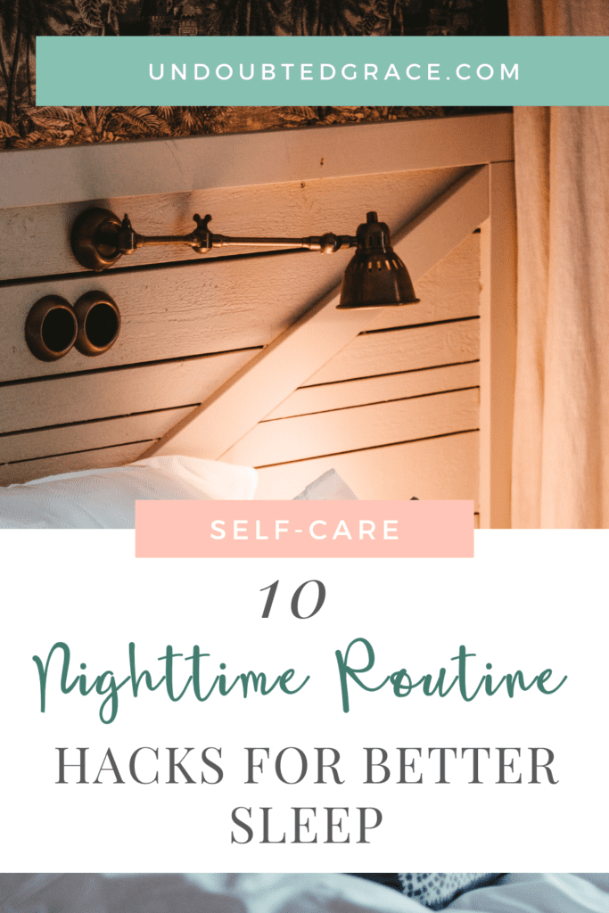 nighttime routine, bedtime routine