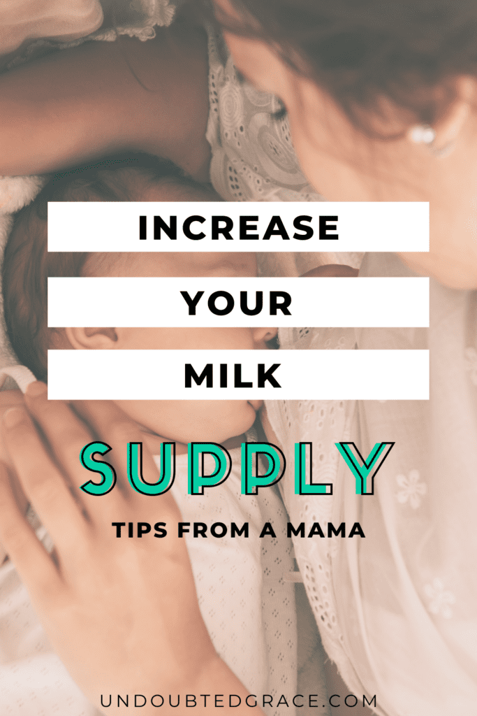 increasing milk supply