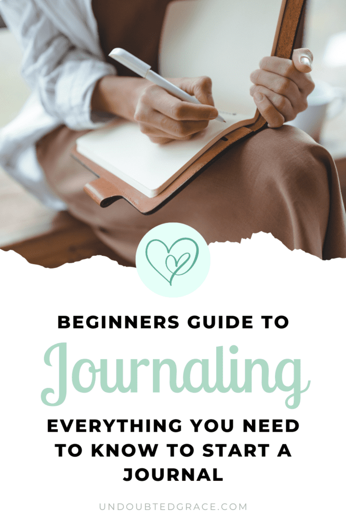 how to start a journal, journaling for beginners, 