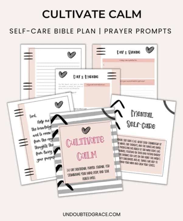 bible verses about self care