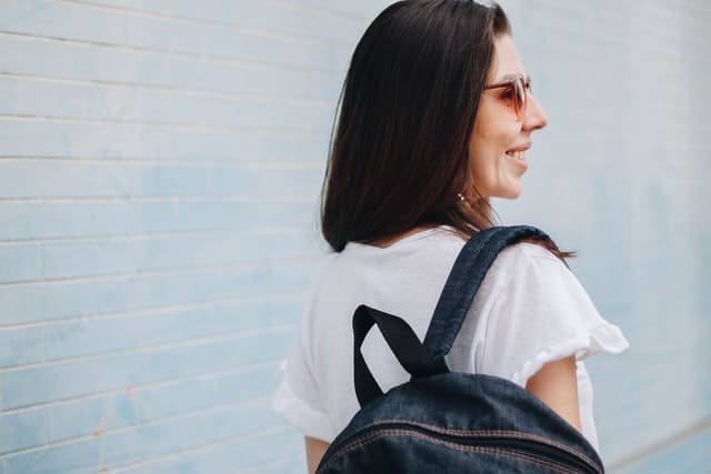 stylish women's backpacks for work