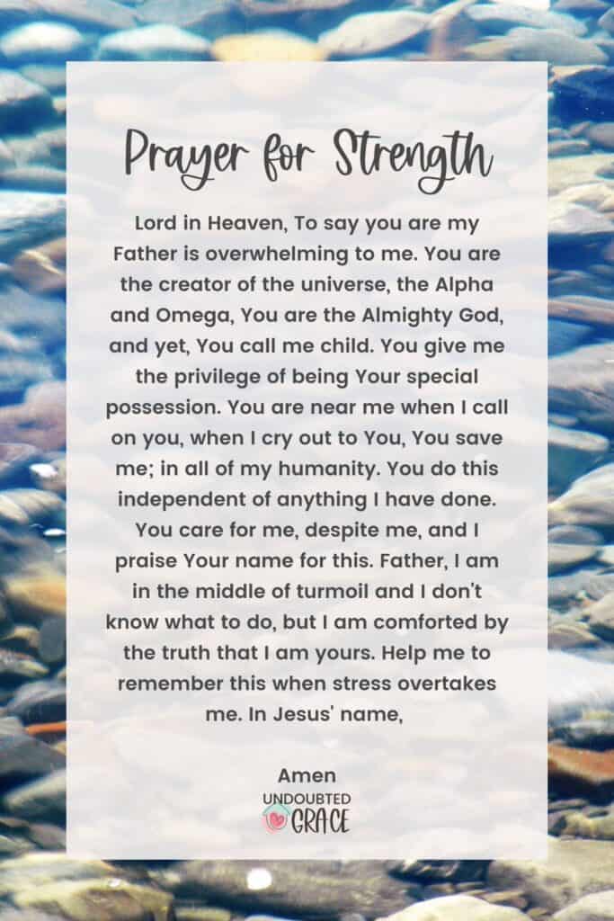 15 Encouraging and Powerful Prayers for Strength, Courage, and Peace ...