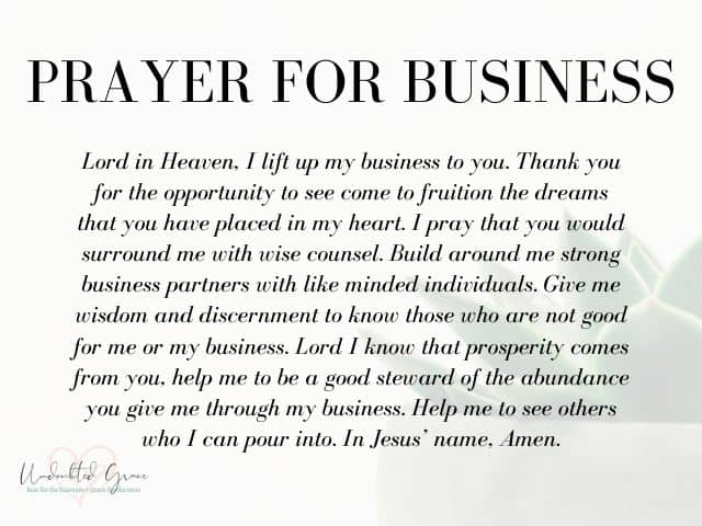 5 Powerful Prayers for Success in Business, School, Home and Life