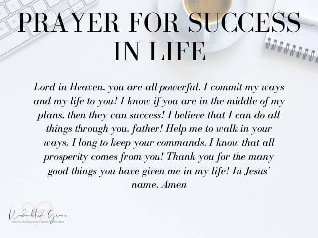 5 Powerful Prayers for Success in Business, School, Home and Life ...