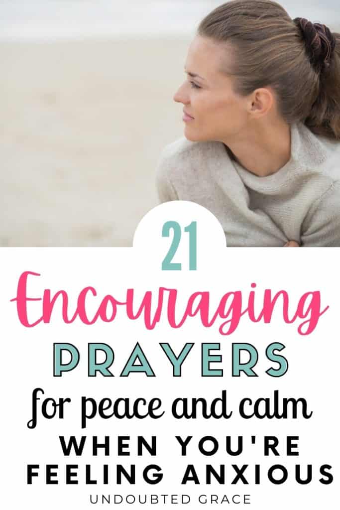 Praying for peace of mind