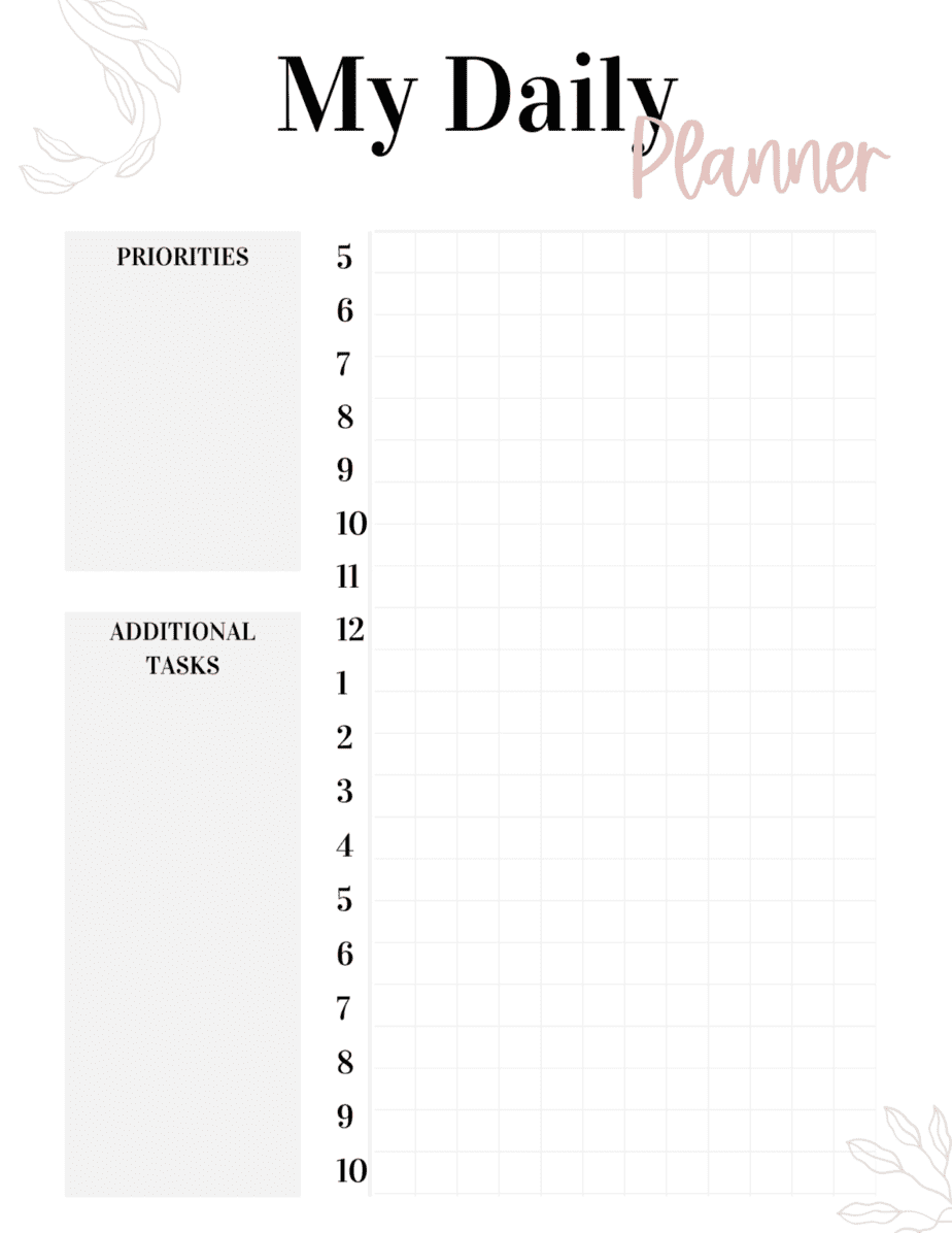 24 Simple FREE To do list Printable Templates | Undoubted Grace