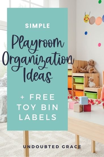 playroom organization ideas