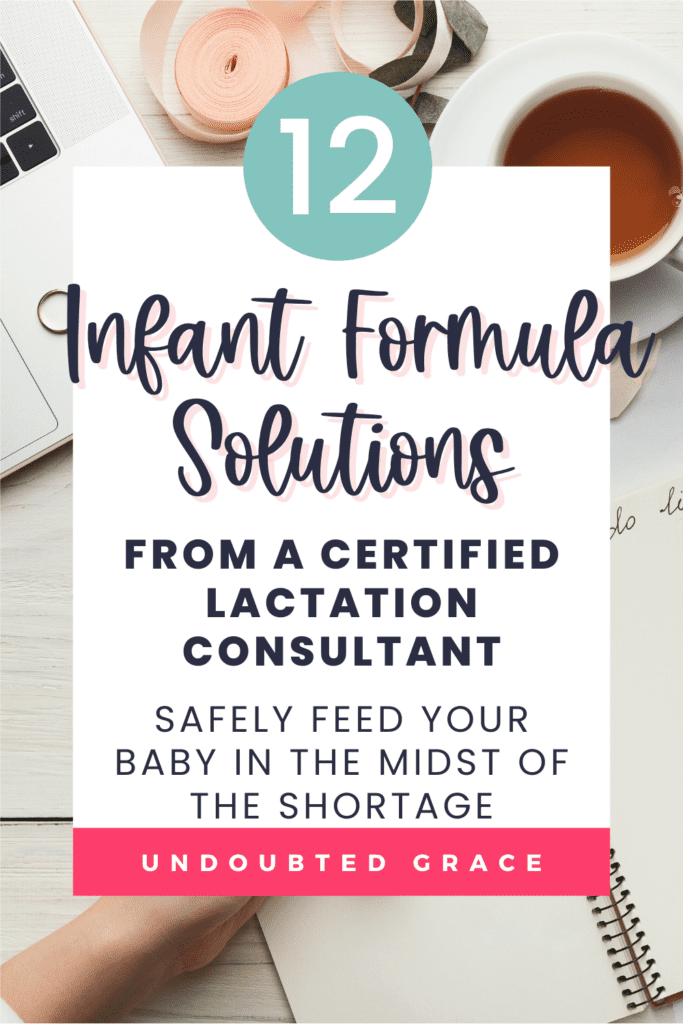 infant formula storage