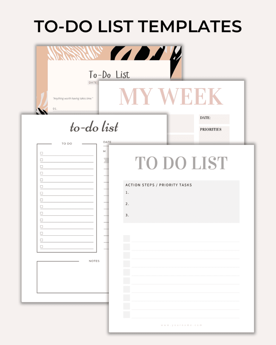 Productivity Resources | Undoubted Grace