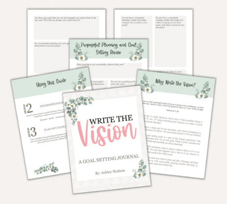 Created with Purpose: A Christian Vision Journal - Make your