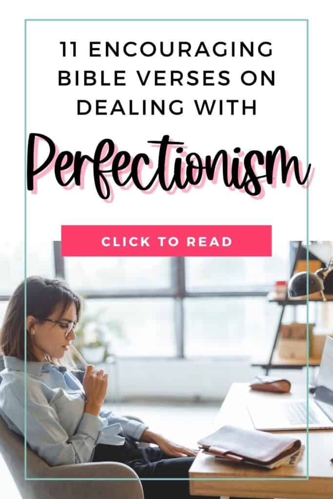 bible verses about perfectionism