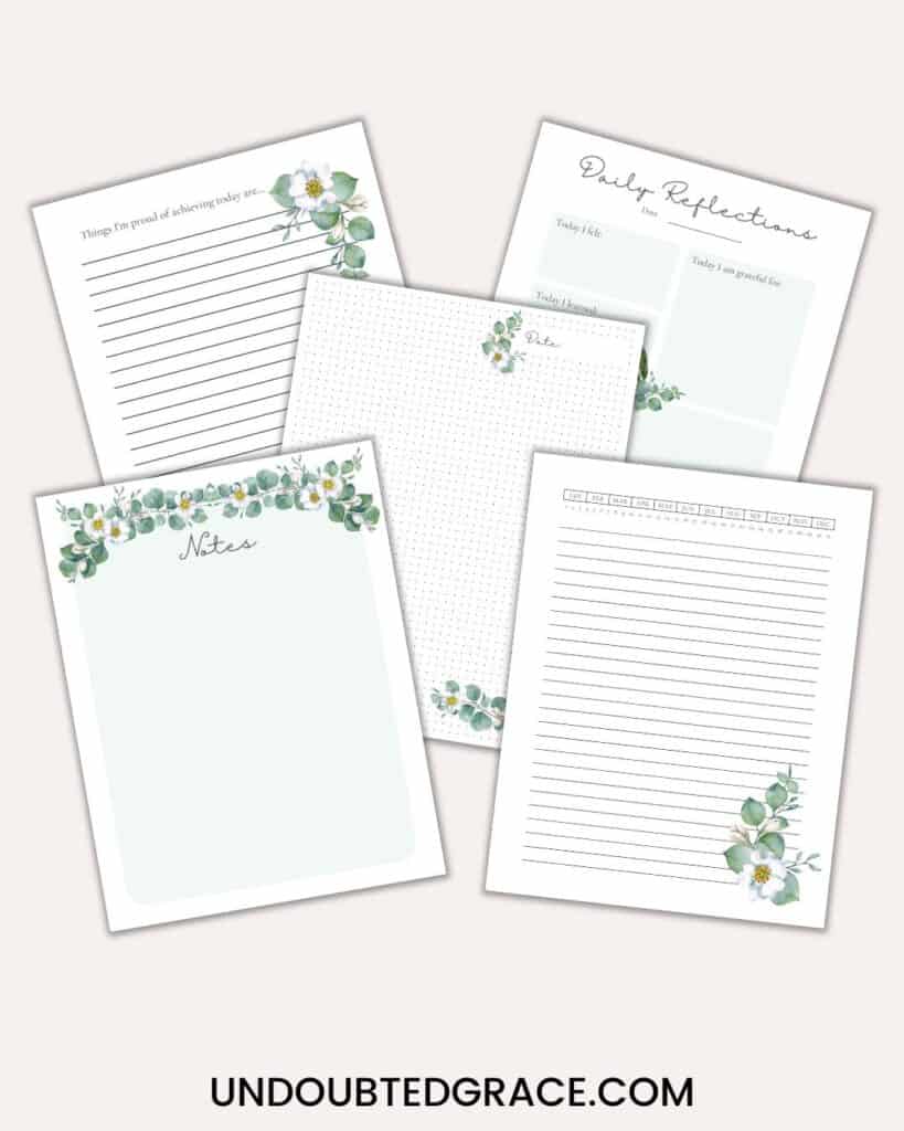 journaling page printables