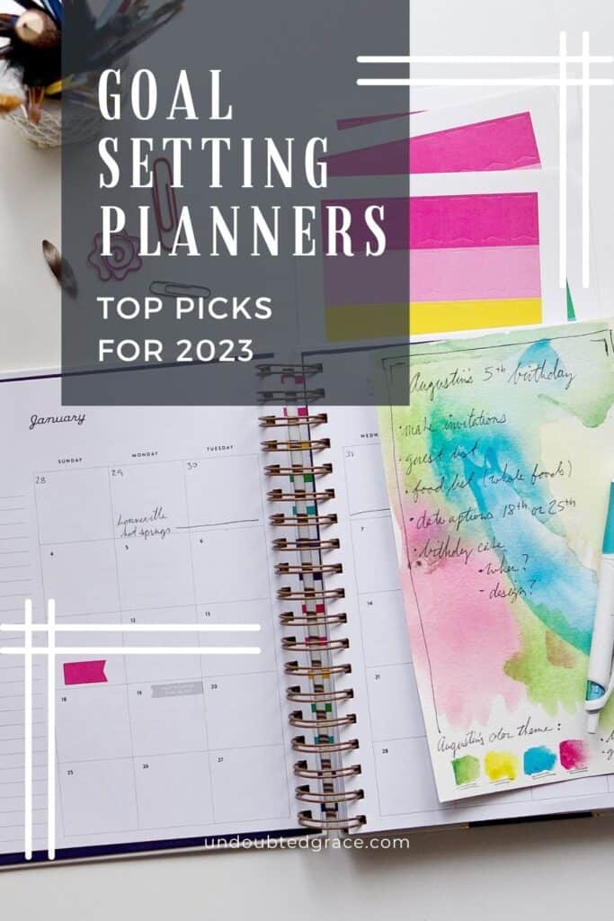 goal setting planners